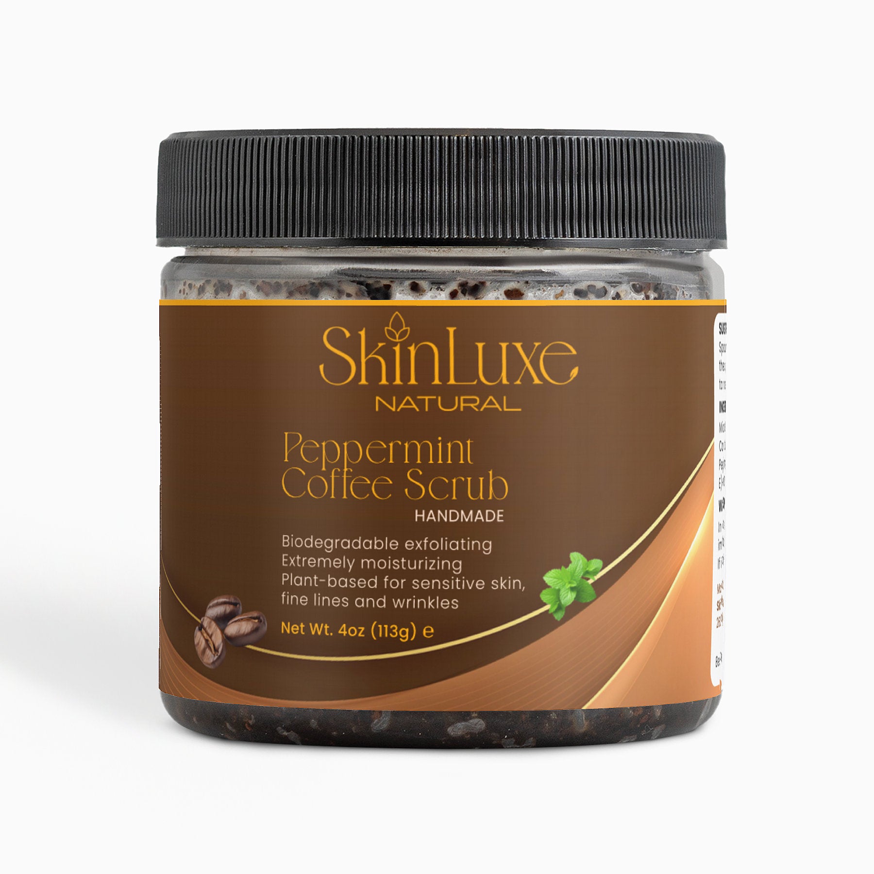 Peppermint Coffee Scrub